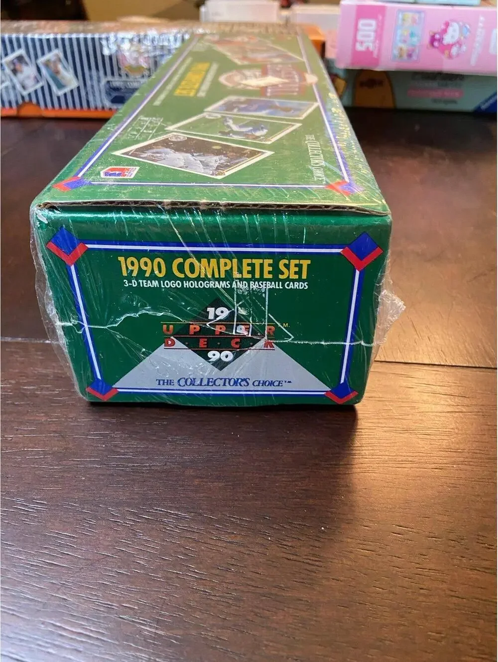 Sealed 1990 Baseball collectors complete set